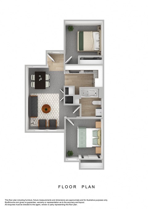 Unit A Copper Ridge Floorplan